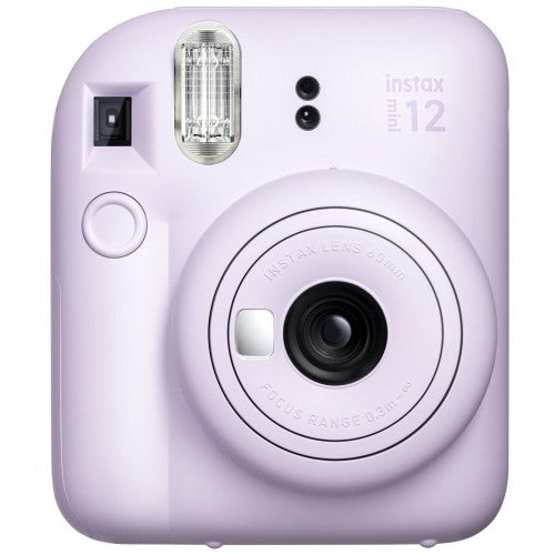 Fujifilm Instax Mini 12 Instant Film Camera Bundle | Lilac Purple Fujifilm Instax Mini 12 Instant Film Camera Bundle | Lilac Purple